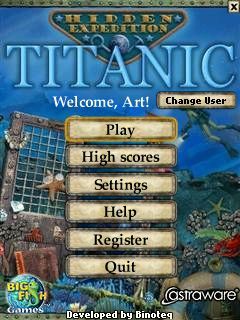 Game cover: Hidden Expedition: Titanic