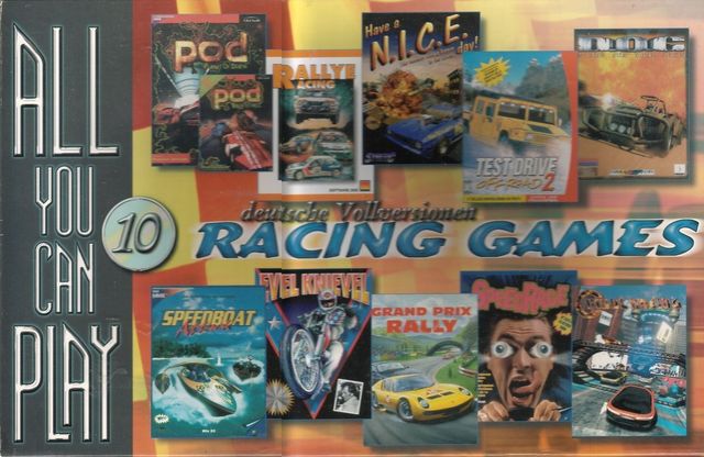 Game cover: All You Can Play: 10 Racing Games