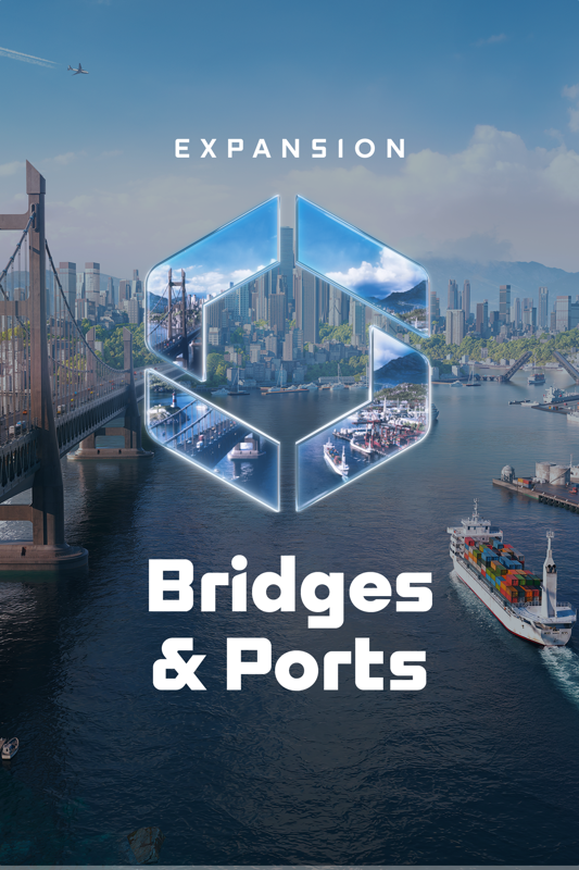 Game cover: Cities: Skylines II - Bridges & Ports