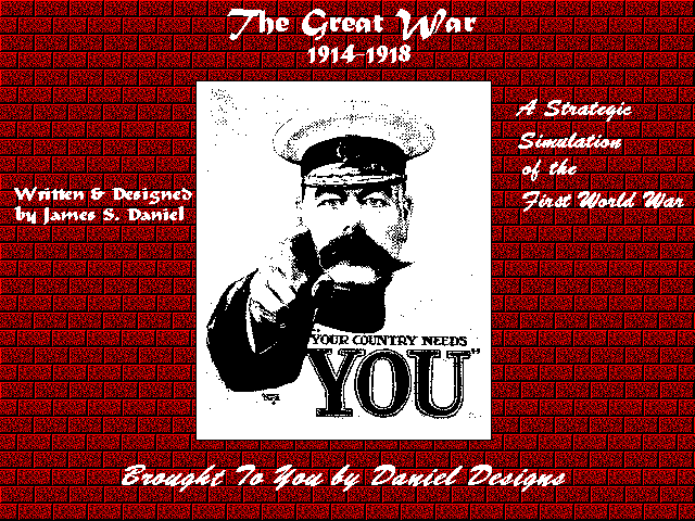 Game cover: The Great War: 1914-1918