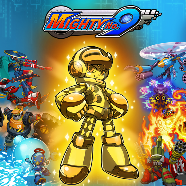 Game cover: Mighty No. 9: Golden Beck