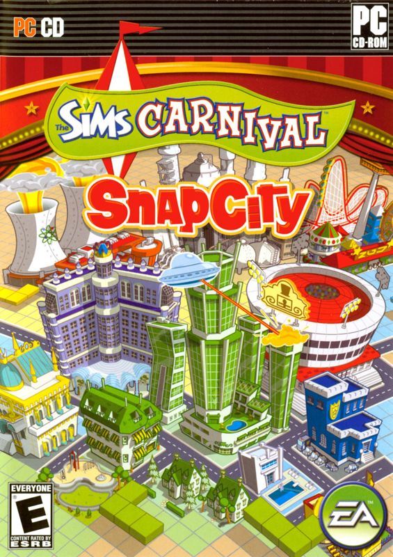 Game cover: The Sims: Carnival - SnapCity