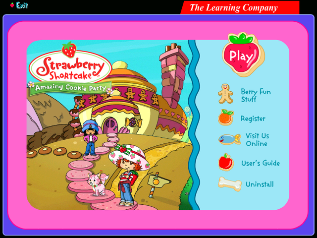 Game cover: Strawberry Shortcake: Amazing Cookie Party