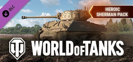 Game cover: World of Tanks: Heroic Sherman Pack