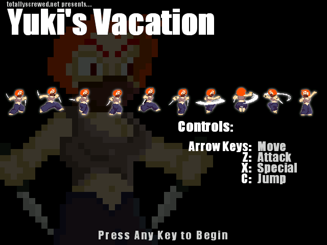Game cover: Yuki's Vacation