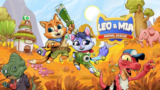 Game cover: Leo & Mia: Animal Rescue