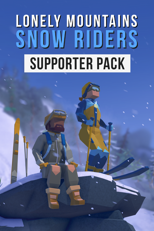 Game cover: Lonely Mountains: Snow Riders - Supporter Pack