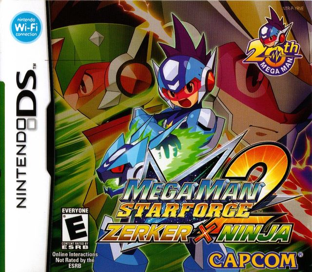 Game cover: Mega Man Star Force 2: Zerker X Ninja