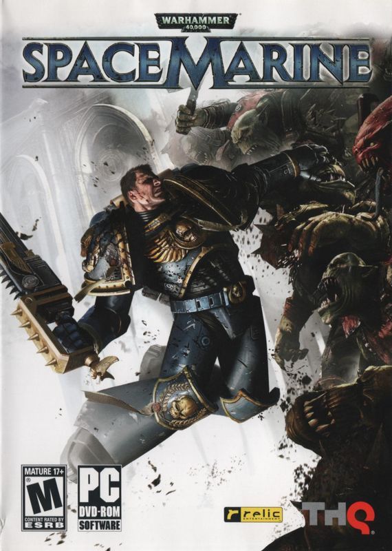 Game cover: Warhammer 40,000: Space Marine (First Edition)
