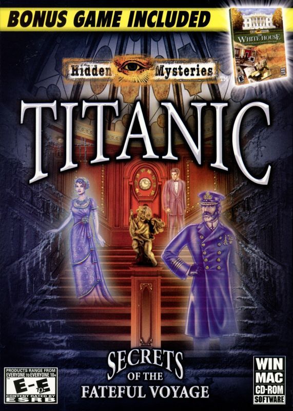 Game cover: Hidden Mysteries: Titanic - Secrets of the Fateful Voyage