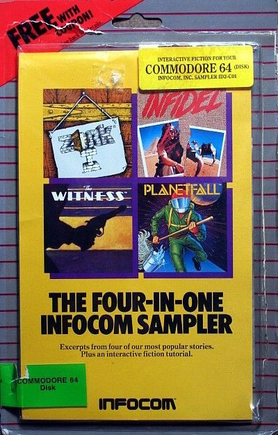 Game cover: The Four-in-One Infocom Sampler