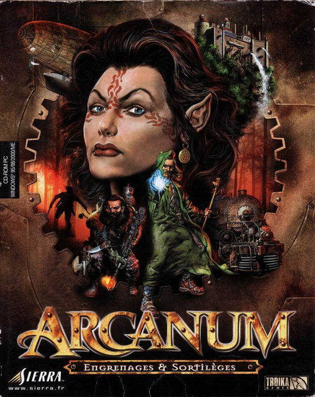 Game cover: Arcanum: Of Steamworks & Magick Obscura
