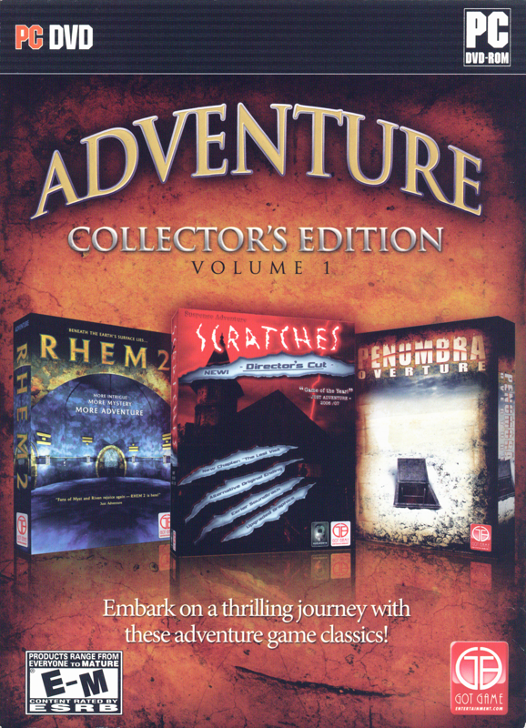 Game cover: Adventure: Collector's Edition - Volume 1