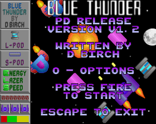 Game cover: Blue Thunder