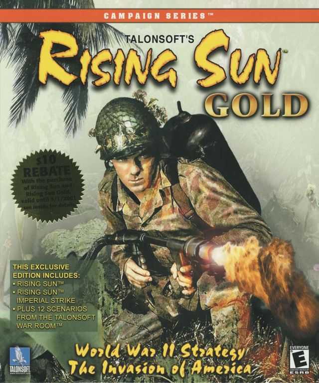 Game cover: TalonSoft's Rising Sun: Gold