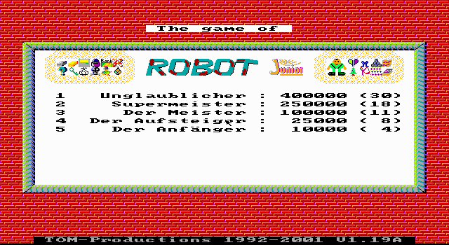 Game cover: Robot Junior