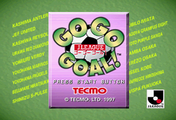 Game cover: J.League Go Go Goal!