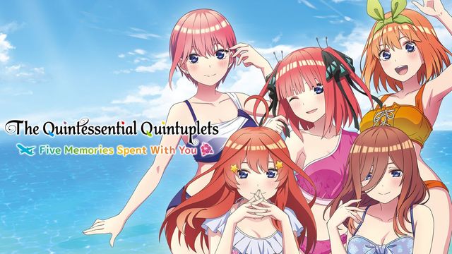 Game cover: The Quintessential Quintuplets: Five Memories Spent With You