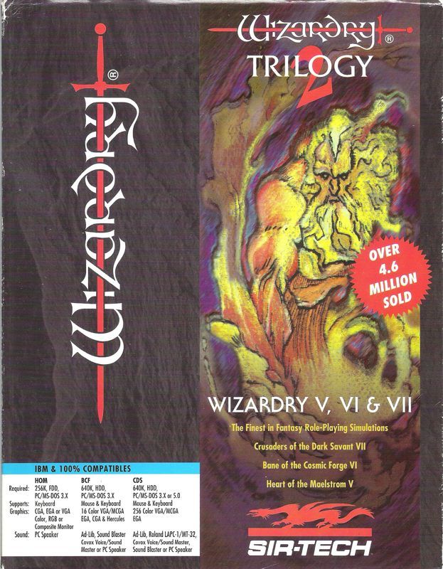 Game cover: Wizardry Trilogy 2