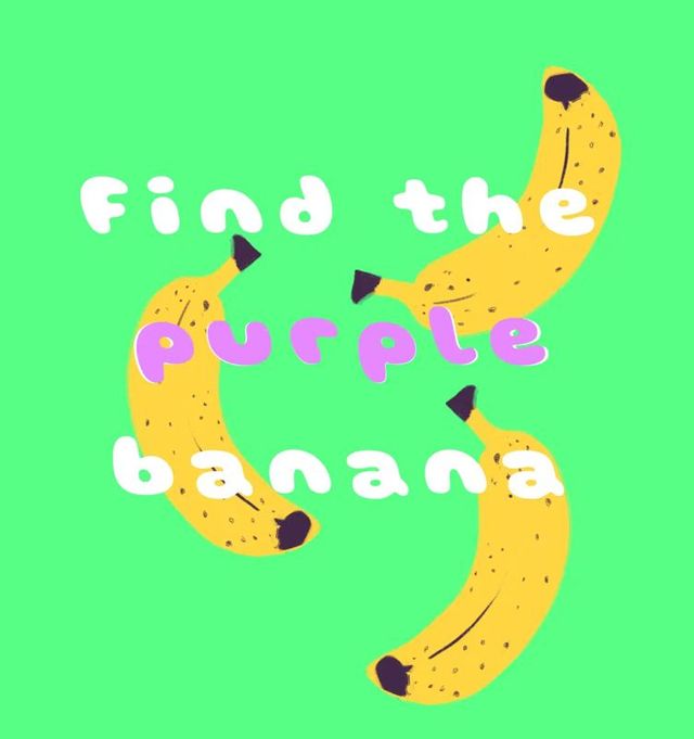Game cover: Find the Purple Banana