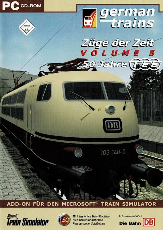 Game cover: German Trains: Züge der Zeit Volume 5 - 50 Jahre TEE