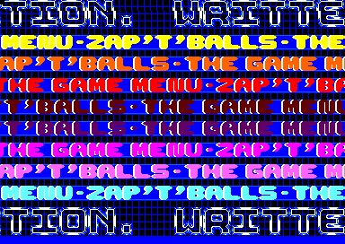 Game cover: Zap't'Balls: The Advanced Edition