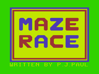 Game cover: Mazerace