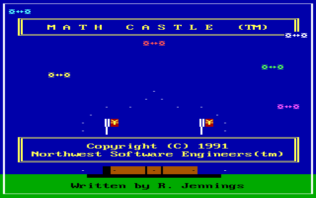 Game cover: Math Castle
