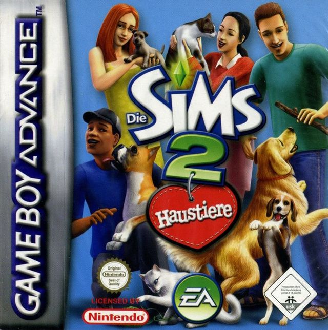 Game cover: The Sims 2: Pets