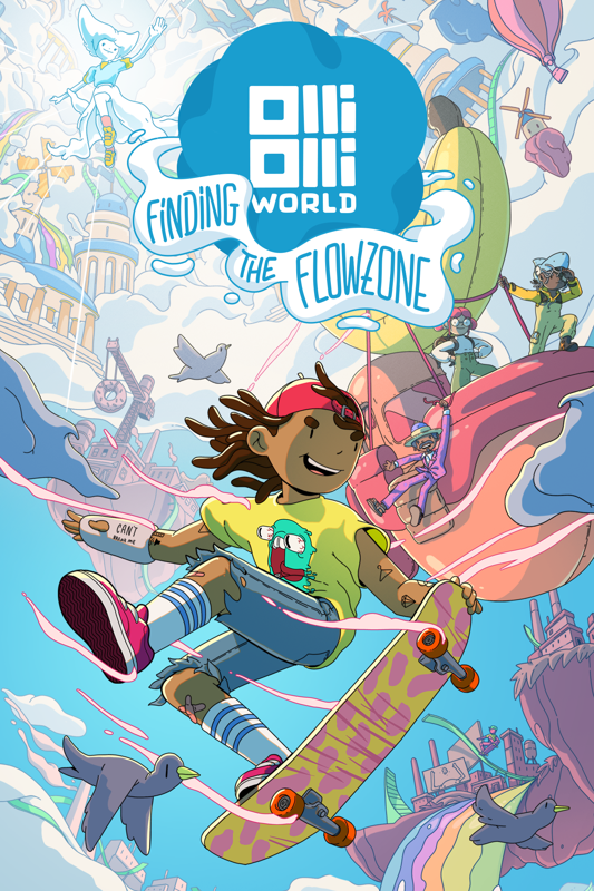 Game cover: OlliOlli World: Finding the Flowzone