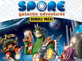 Game cover: Spore: Galactic Adventures Bundle