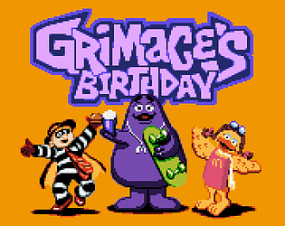 Game cover: Grimace's Birthday