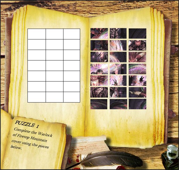 Game cover: Fighting Fantasy Picture Puzzle