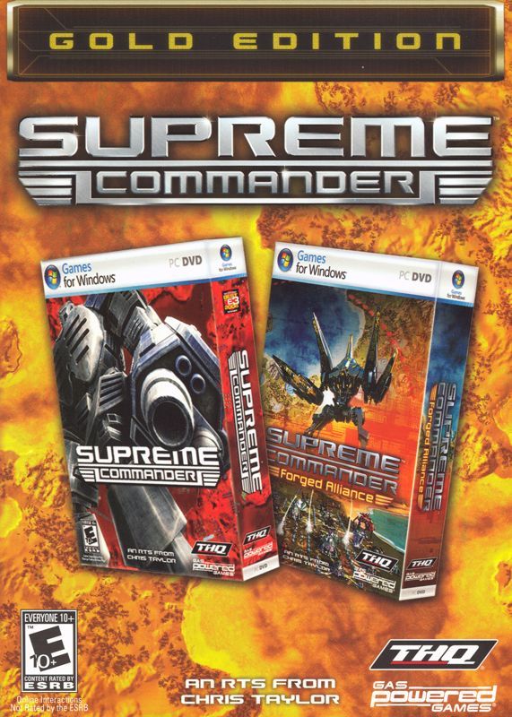 Game cover: Supreme Commander: Gold Edition