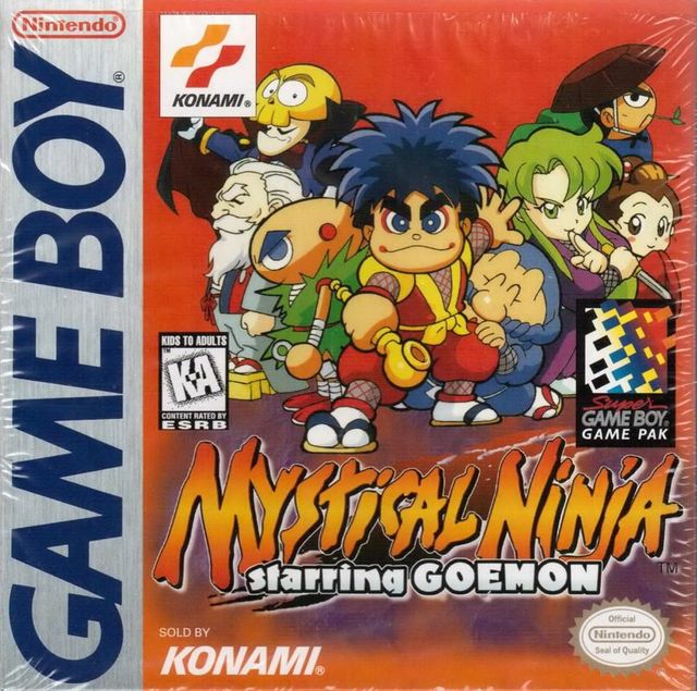 Game cover: Mystical Ninja Starring Goemon