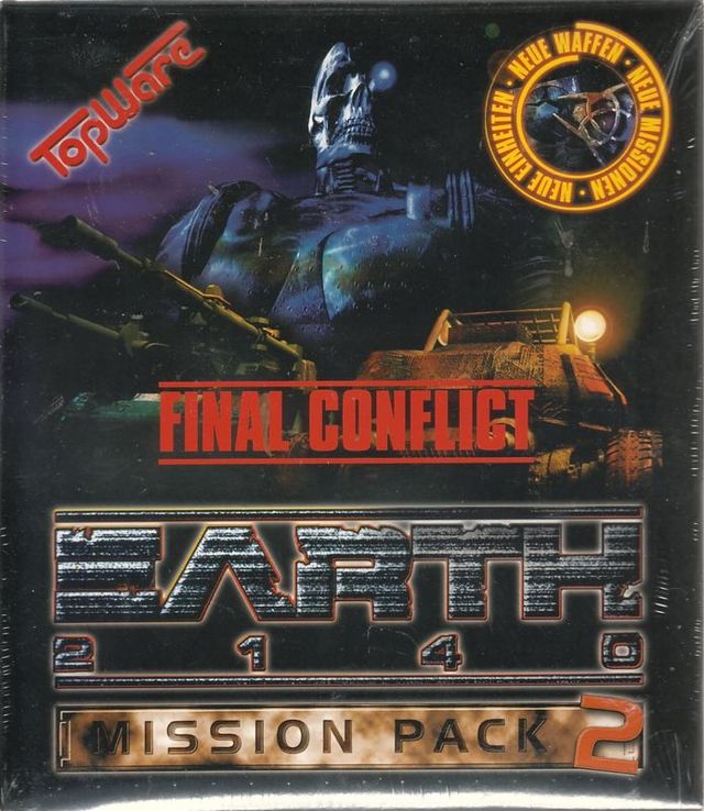 Game cover: Earth 2140: Mission Pack 2 - Final Conflict