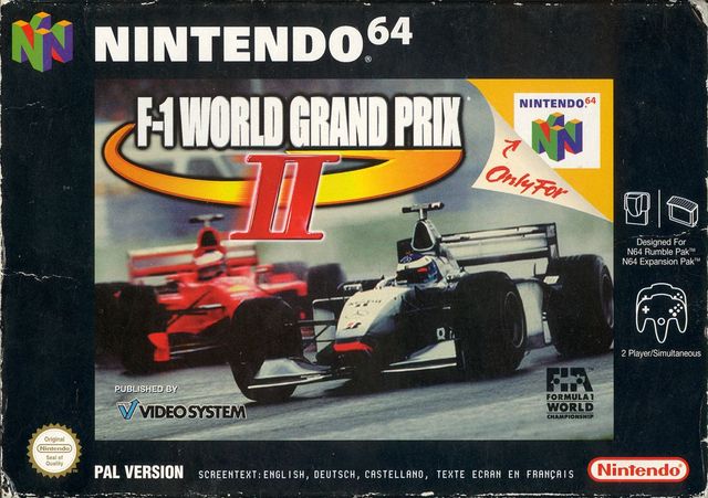 Game cover: F-1 World Grand Prix II