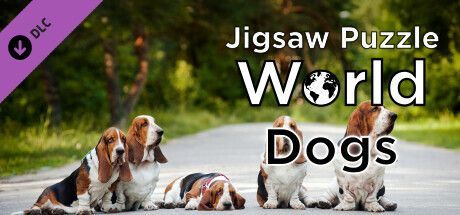 Game cover: Jigsaw Puzzle World: Dogs