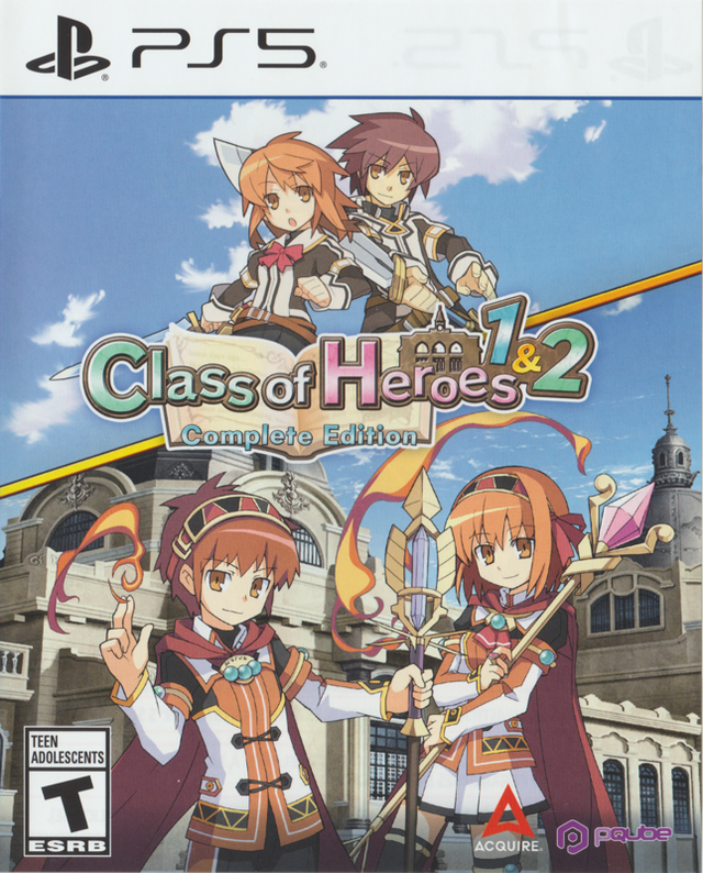 Game cover: Class of Heroes 1&2: Complete Edition