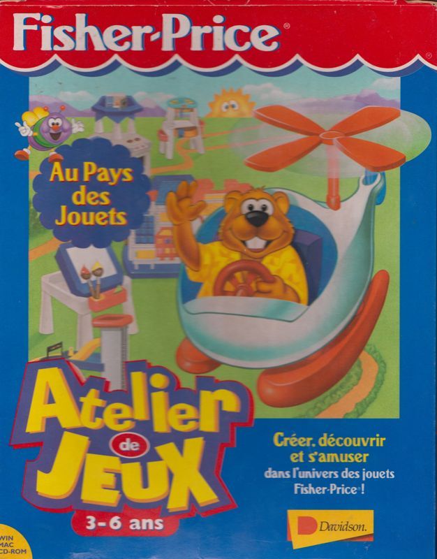 Game cover: Fisher-Price Learning in Toyland