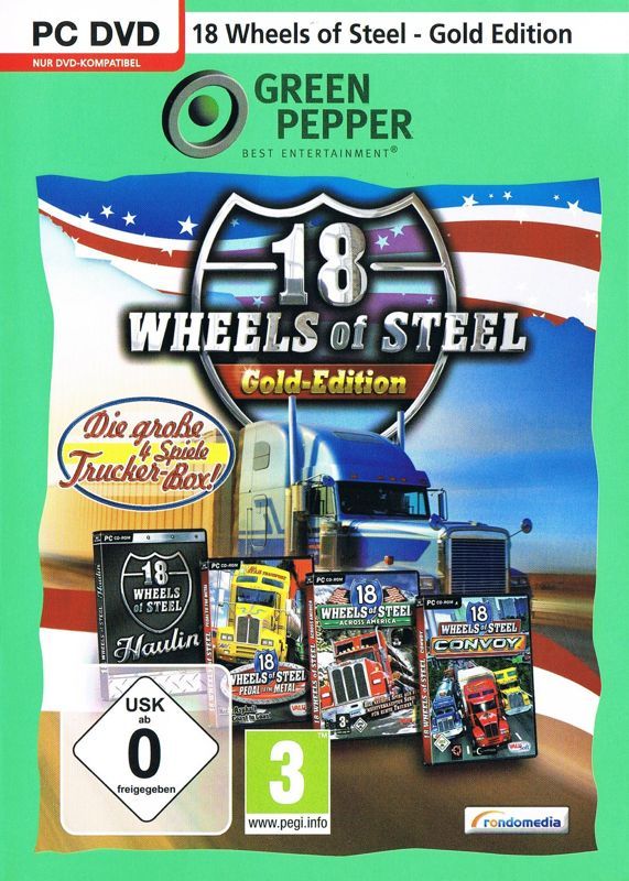 Game cover: 18 Wheels of Steel: Gold Edition