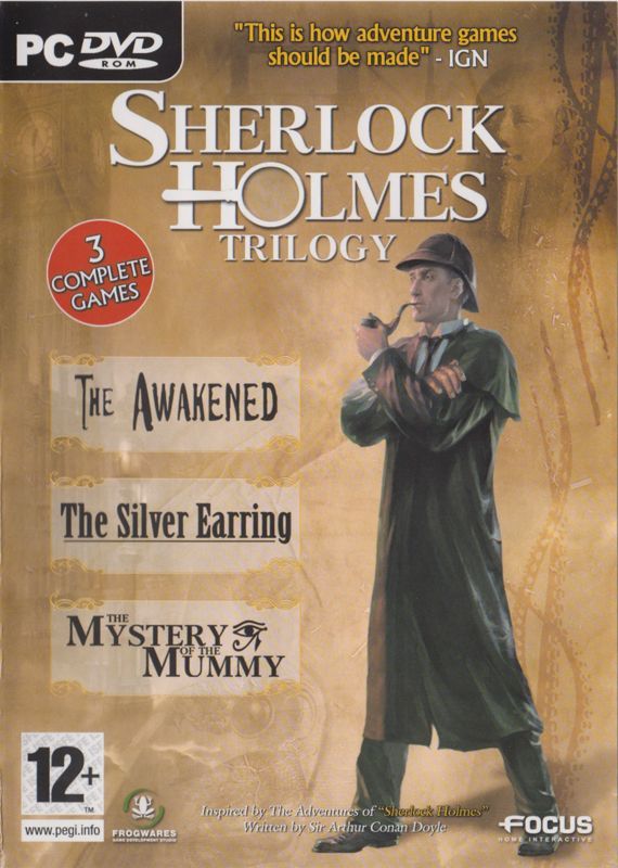 Game cover: Sherlock Holmes Trilogy