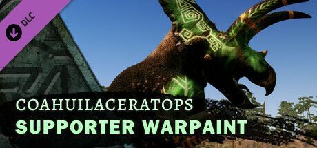 Game cover: Beasts of Bermuda: Coahuilaceratops Supporter Warpaint