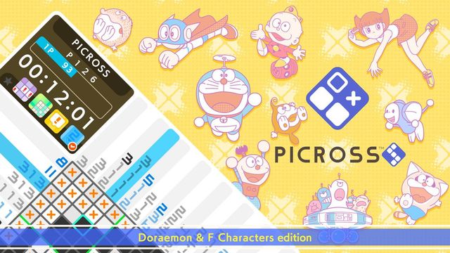 Game cover: Picross S: Doraemon & F Characters Edition