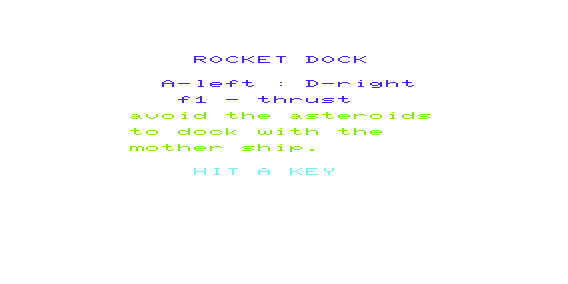 Game cover: Rocket Dock