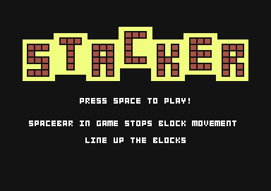 Game cover: Stacker
