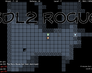 Game cover: SDL2 Rogue