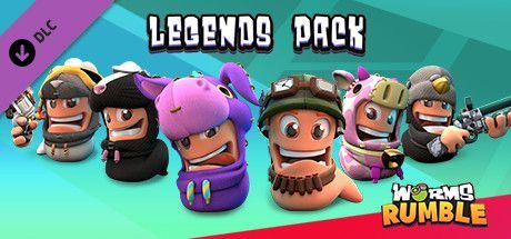 Game cover: Worms Rumble: Legends Pack