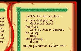 Game cover: Once Upon a Time: Little Red Riding Hood