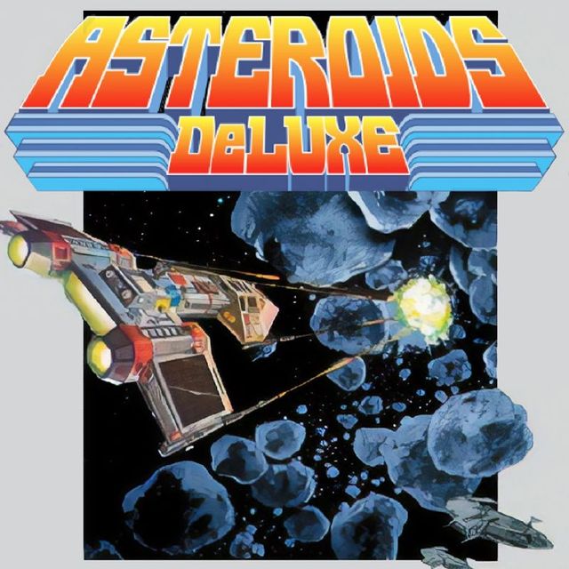 Game cover: Asteroids Deluxe